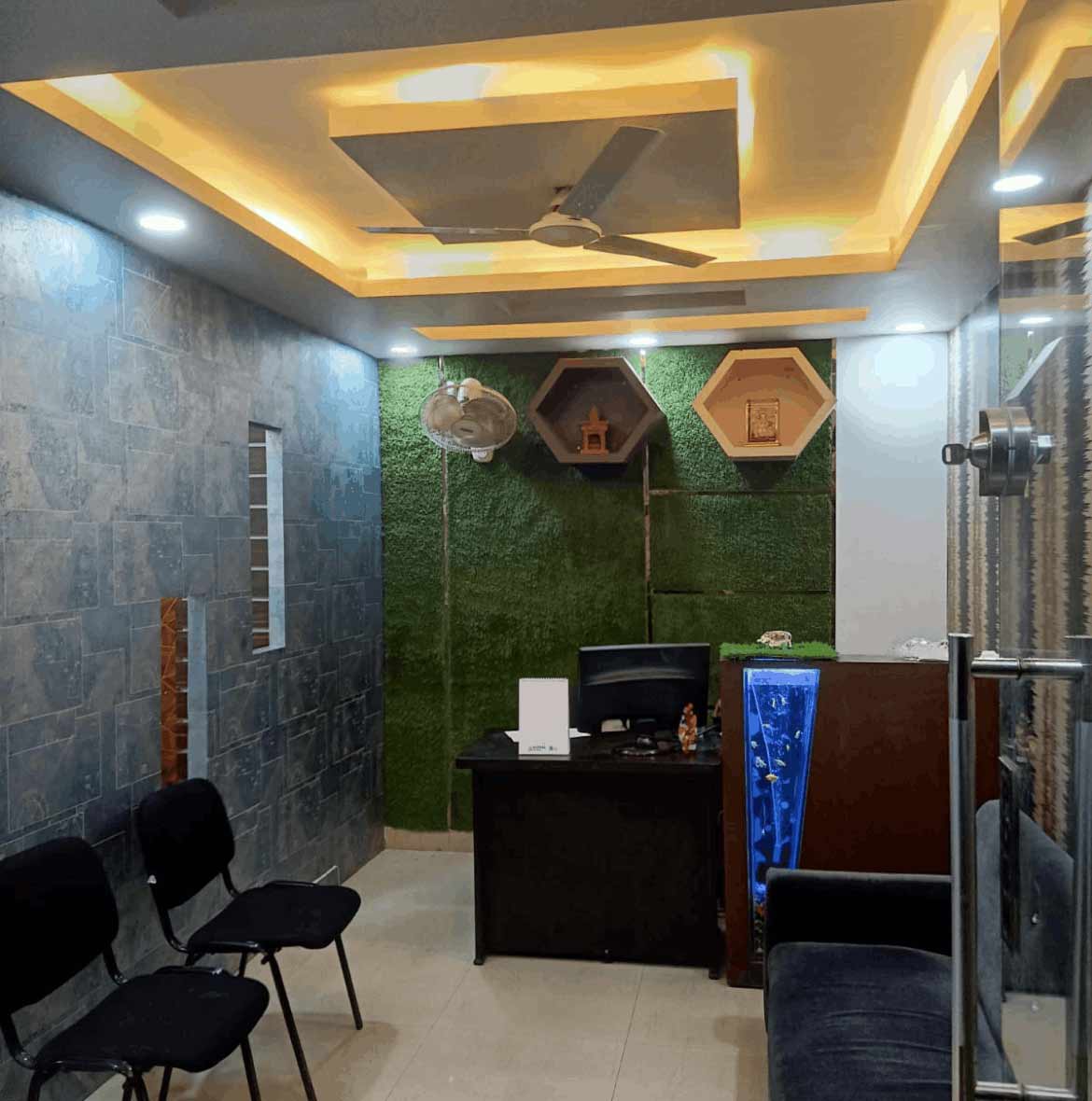 Panoramic lobby